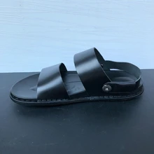 Летние модные удобные мягкие удобные Повседневное пляжные сандалии мужские летние крест ремешок сандалии