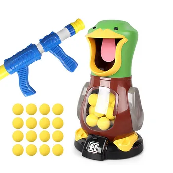 

Indoor Duck Target Electronic Kid Game Stimulating Toy Creative Shooting Game Air Powered with Sound