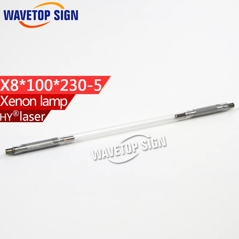 Laser xenon lamp X8*100*230 5 use for laser welding machine laser mark ...