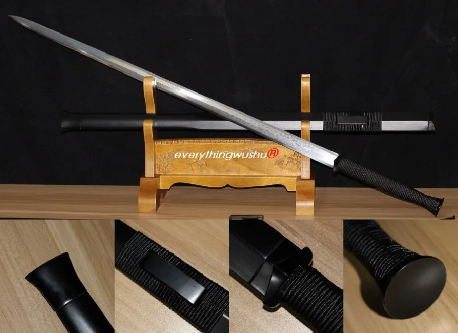 Черные китайские мечи Han Jian ушу|Боевые искусства| |