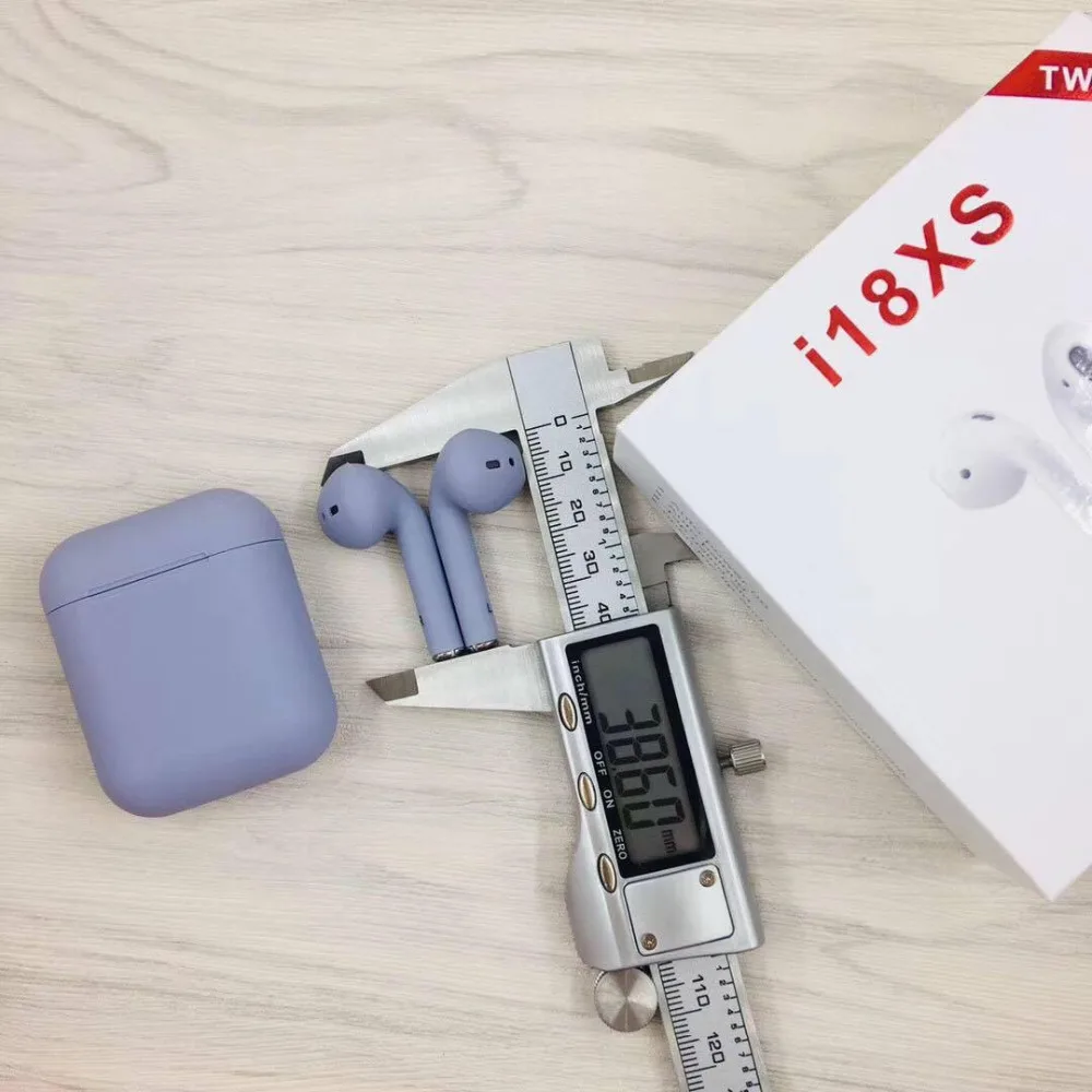 

TWS Wireless earbuds i18 Bluetooth earphone for iphone TWS charging box