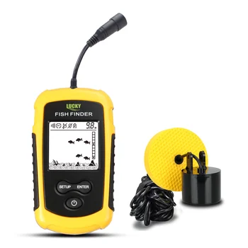 

Lure Sonar Fish finder 328feet/100m Deeper findfish sounder alarm fish finder echo lucky fishing finder monitoring lure findfish