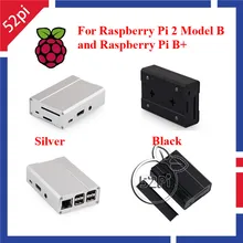 Premium Aluminum Alloy Metal Case for Raspberry Pi 2 Model B and Raspberry Pi B+