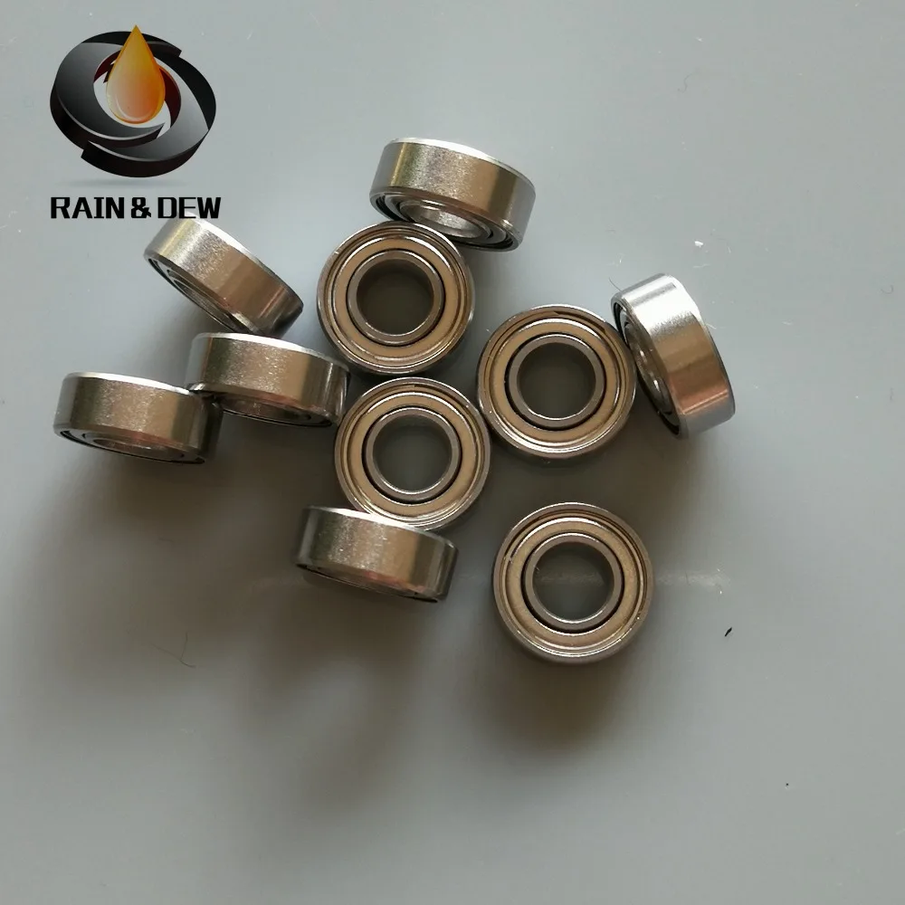 10 Pcs Smr115zz Fishing Reel Bearings 5x11x4 Mm Stainless Steel