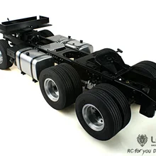 Топ 1/14 трактор шасси Scania 6-4 Металлическое шасси модель Tamiya