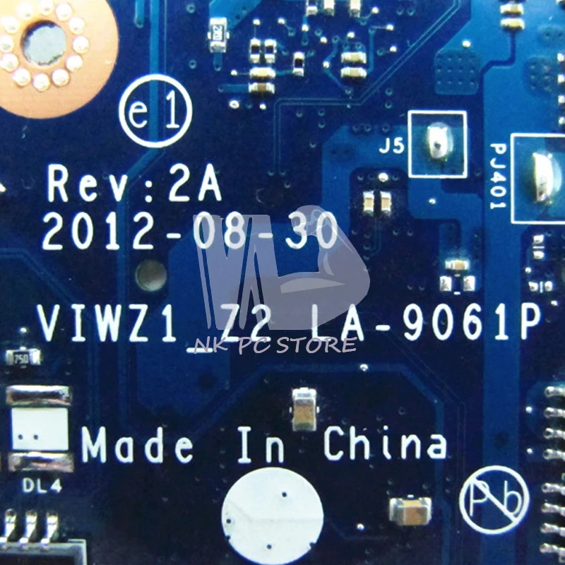 carte mère motherboard Lenovo IdeaPad Z500 LA 9061P no tested HS carte mère motherboard Lenovo IdeaPad Z500 LA 9061P no tested HS