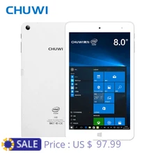 CHUWI официальный! CHUWI Hi8 Pro dual os Планшеты PC Окна 10 Android 5.1 Intel Atom X5-Z8350 Quad Core 2 ГБ Оперативная память 32 ГБ Оперативная память 1920×1200