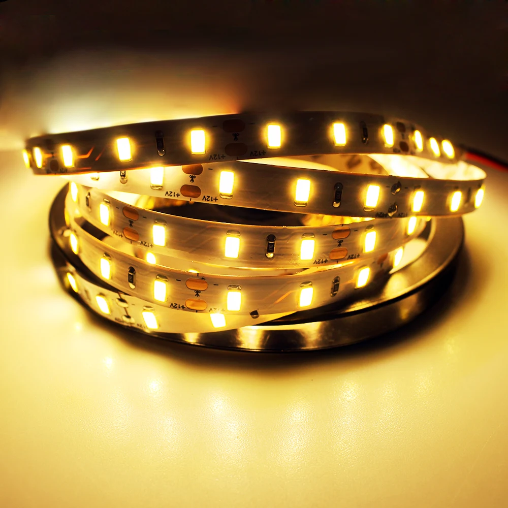 DC12V 5M 5630 LED strip light safe flexible indoor lighting without