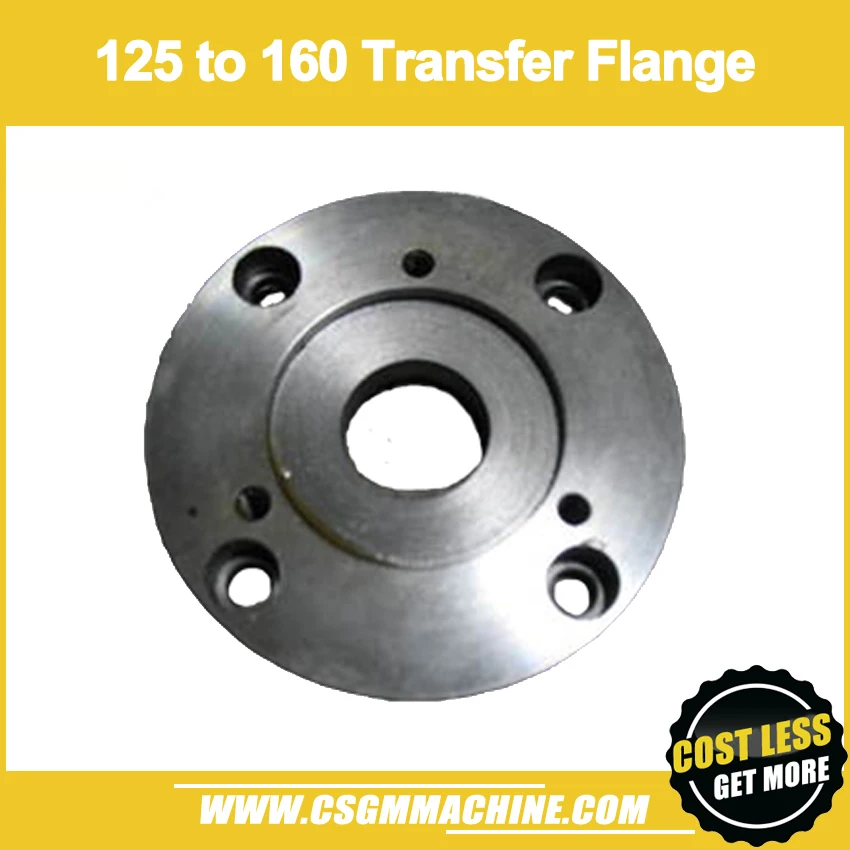 

125mm to 160mm Convertible Flange/Mini Lathe Flange/Make your lathe use bigger size chuck Flange