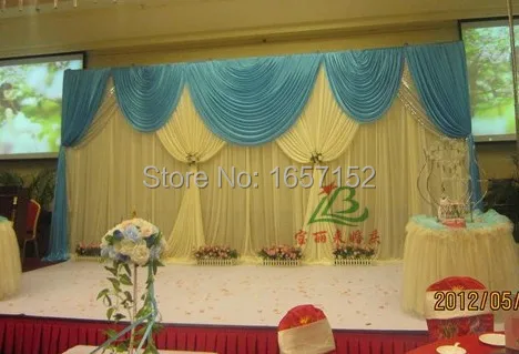 10ft 20ft Sky Blue Party font b Backdrop b font Wholesale Stage Decoration Party font b