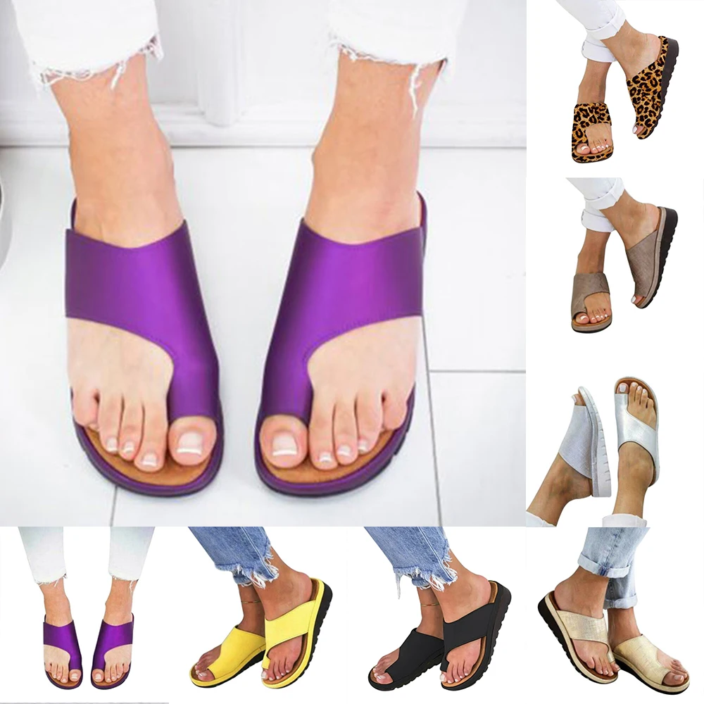 

Women Shoes 2019 Nuevo Flat Bottom Toe Sleeve Chaussures Femme Platform Sandals Women Wedges Shoes Summer Zapatilla Slippers