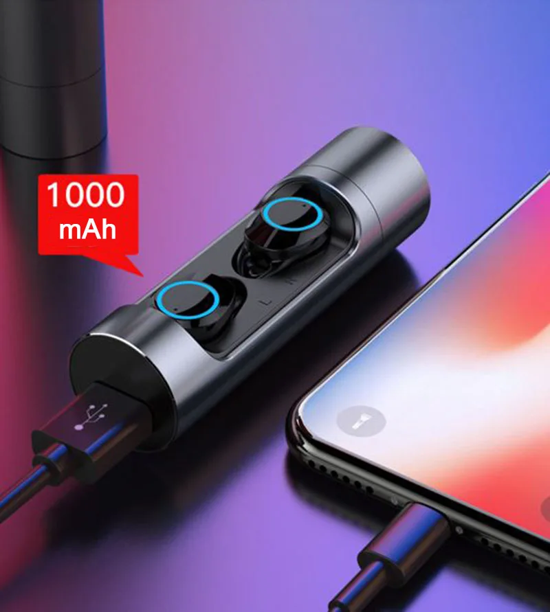 X8 Bluetooth 5.0 Touch Control TWS Earphone EDR Mini Twins Stereo Microphone True Wireless Earbuds for All Smart Phone Earpiece