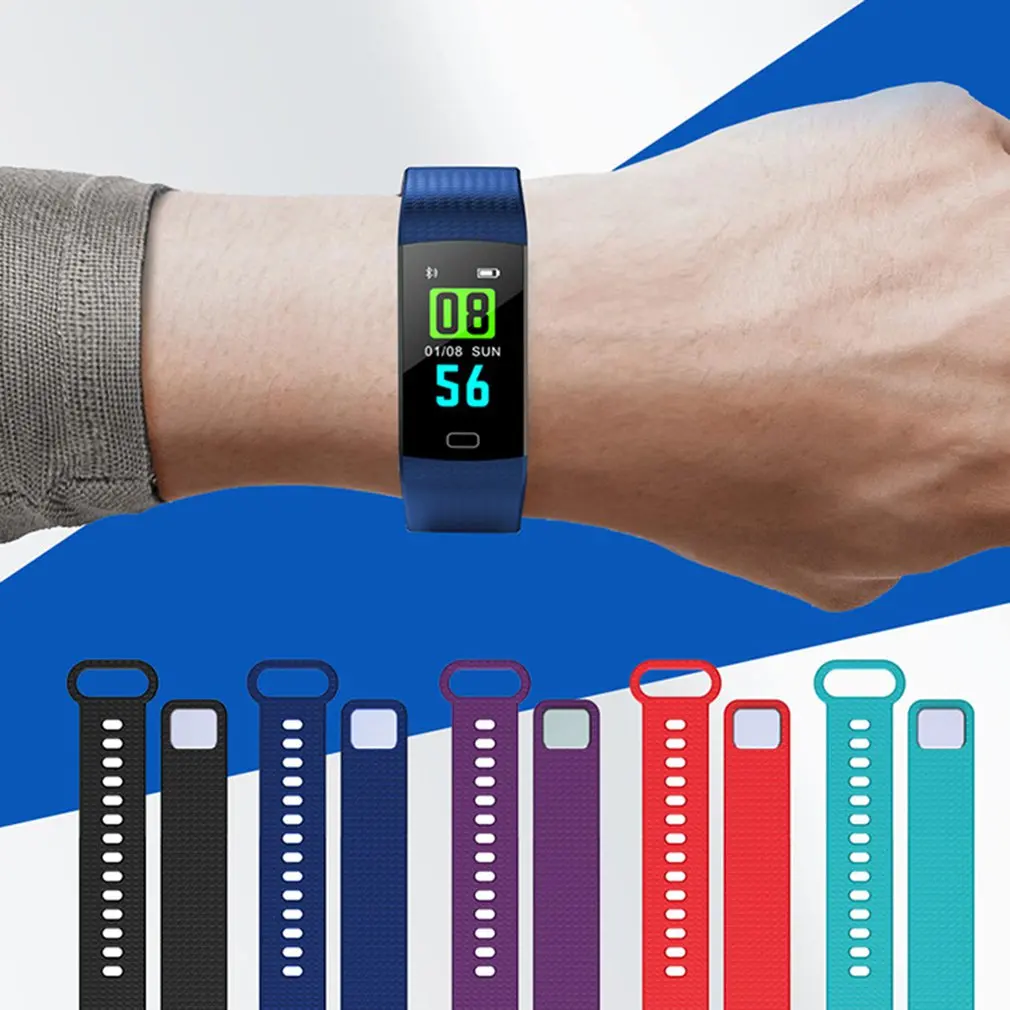 Y5 для мужчин женщин Смарт Браслет сердечного ритма фитнес трекер Smartband спортивные часы для дропшиппинг