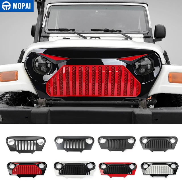 MOPAI Car Front Insert Racing Grille Cover Decoration Trim