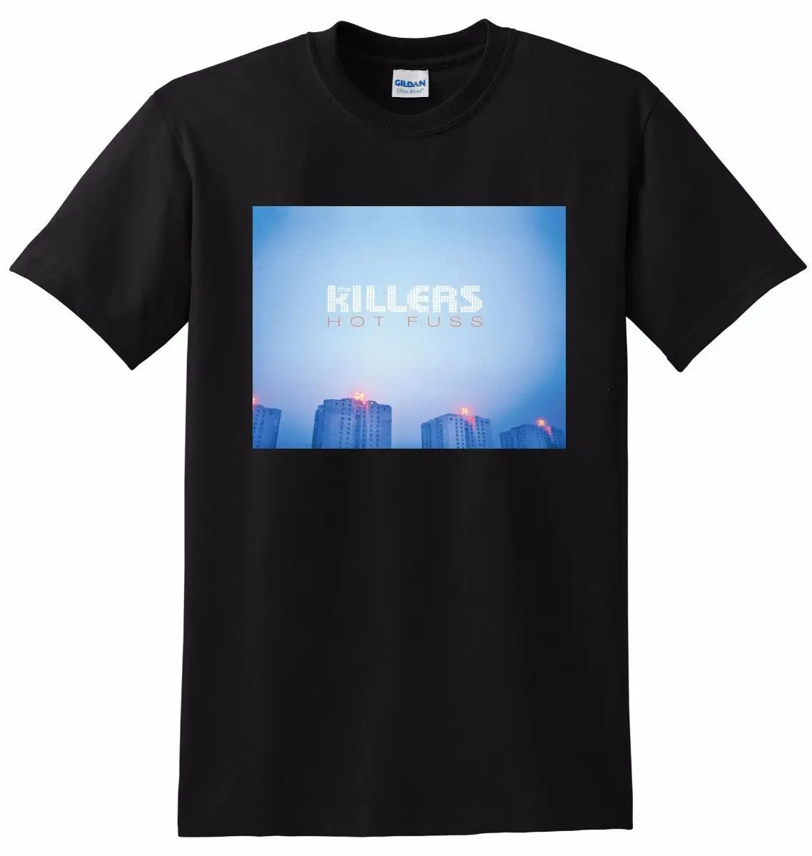 THE KILLERS T SHIRT hot fuss vinyl cd cover tee SMALL MEDIUM LARGE or