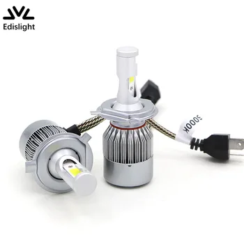 

2Pcs 12V 24V Car LED Headlight H4 H7 H8/H11 9005/HB3 9006/HB4 H3 H13 9004 9007 72W 7600LM White Auto Light Bulb Fog Light 6000K