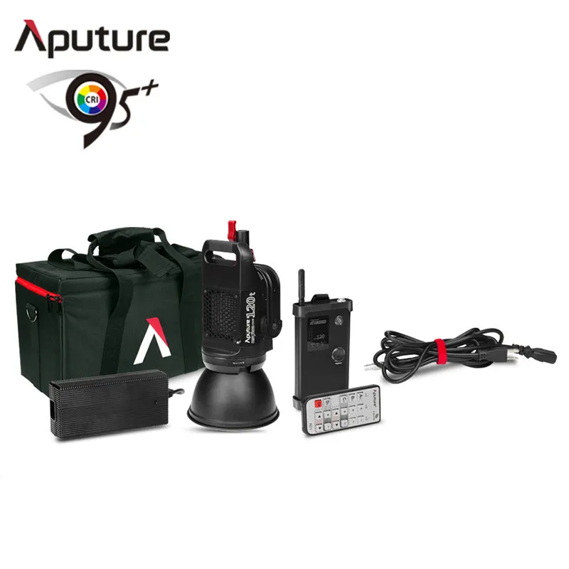 Aputure Light Storm COB 120t CRI97 + 3000K 135W Bowens крепление СВЕТОДИОДНЫЙ непрерывный видео свет с 2,4G беспроводной пульт дистанционного V-Mount Plate