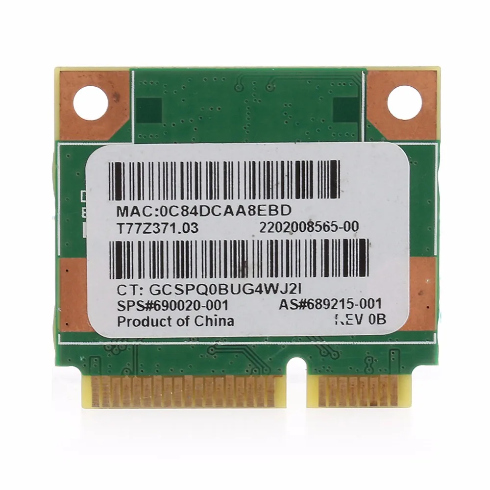 Беспроводная Wi Fi сетевая карта Bluetooth 150M для RT3290 HP Pavilion G7 2000 Ralink 802.11b/g/n адаптер