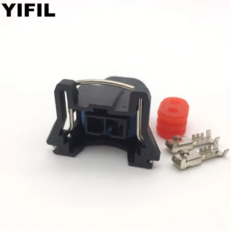 5 шт./лот 2 Pin/Way гнездовой разъем топливного инжектора EV1 для Delphi Namz ND LS1 LSx 12129142 |
