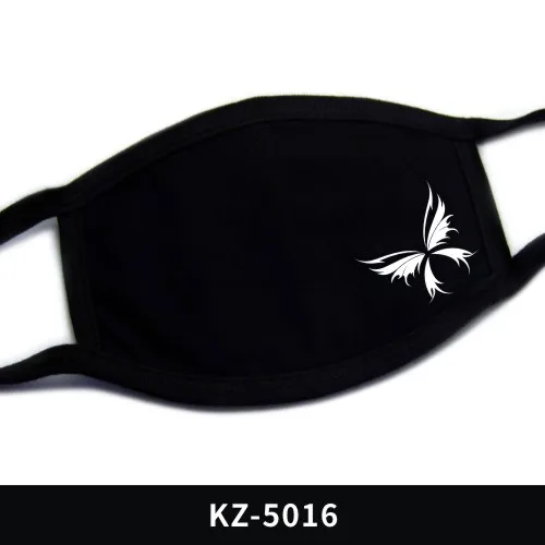 Маска для мужчин и женщин, индивидуальная модная зимняя утолщенная велосипедная ветрозащитная хлопковая дышащая легкая дышащая маска - Цвет: KZ-5016