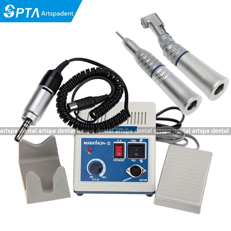 Handpiece com Ângulo contra & 3 + Motor Novo Laboratório Dental Micromotor Polonês Handpiece Reta Seayang Maratona Elétrico 2020 8 2017 novo laboratório dental micromotor polonês handpiece