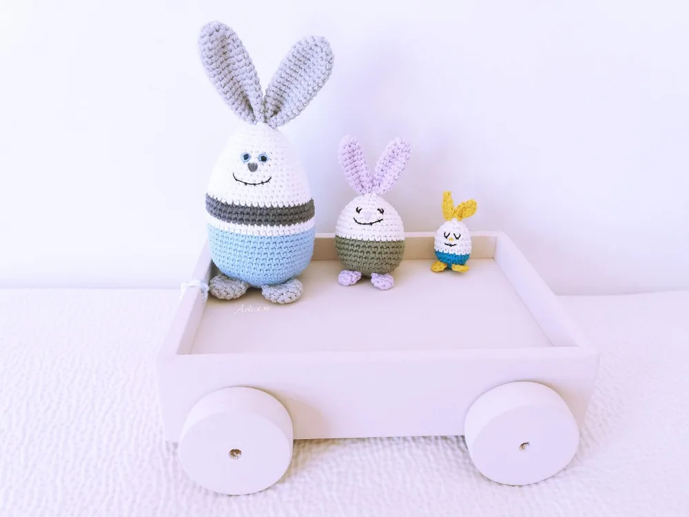 Вязаные игрушки amigurumi bunny Номер модели XH0412019