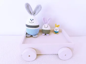 

crochet toys amigurumi bunny model number XH0412019