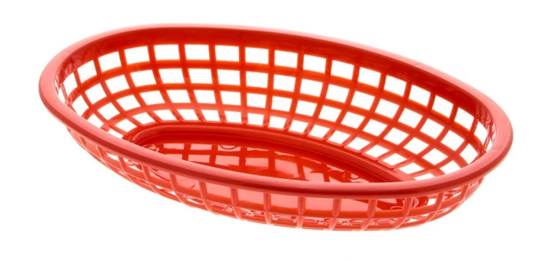 plastic food basket