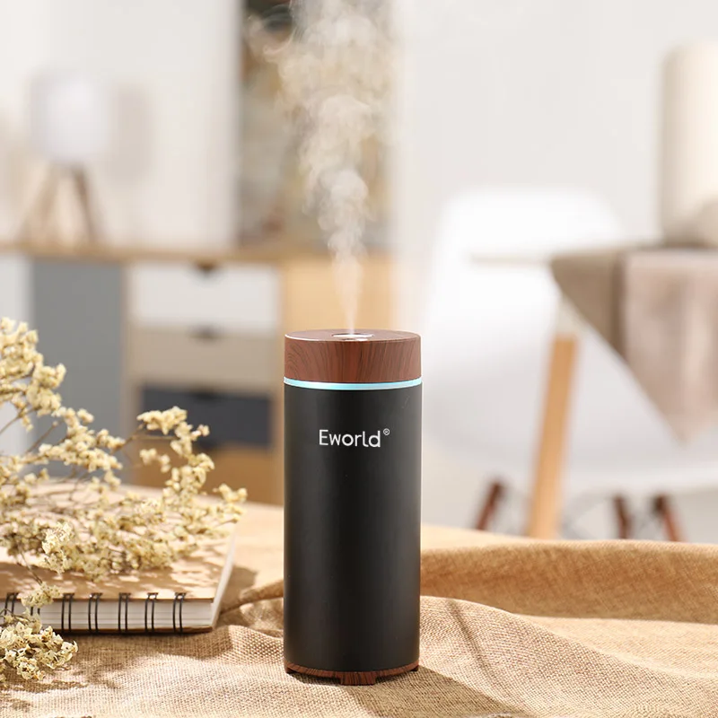 Eworld Air Humidifier Car Steam Humidifier USB Portable Mini Essential