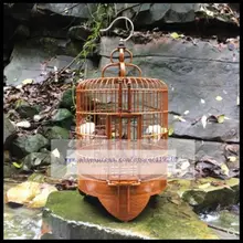 1Set Thrush birdcage 36cm bamboo pure manual birdcage starling grackle bird cage 1Set Thrush birdcage 36cm bamboo pure manual birdcage starling grackle bird cage