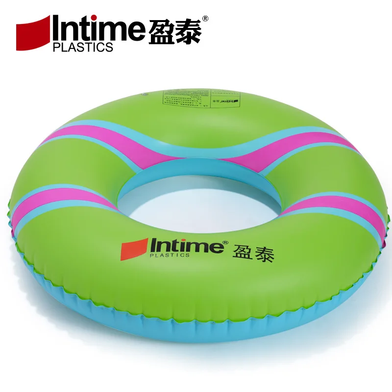 Детское надувное кольцо для плавания плавающее в бассейне водное от Floaties зеленый