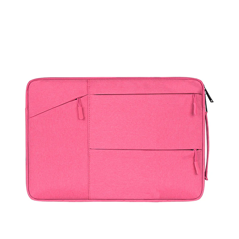 Laptop Bag For Macbook Air Pro Retina 11 12 13 14 15 15.6 inch Laptop Sleeve Case PC Tablet Case Cover for Xiaomi Air HP Dell - Цвет: Rose Pink