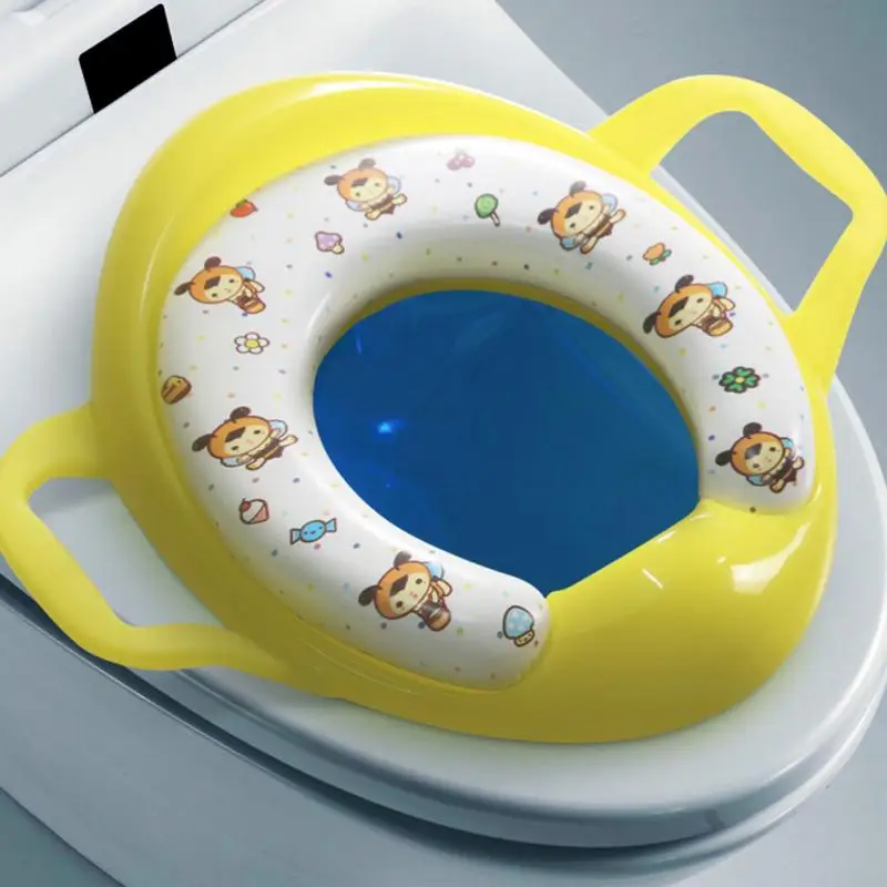 Potty Training Toilet Seat Pad Soft Cushion Cover Padded Baby Toddler Kids Child