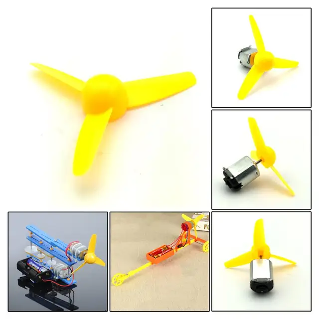 10 Pcs Micro DIY Motor: Propeller for RC Boat