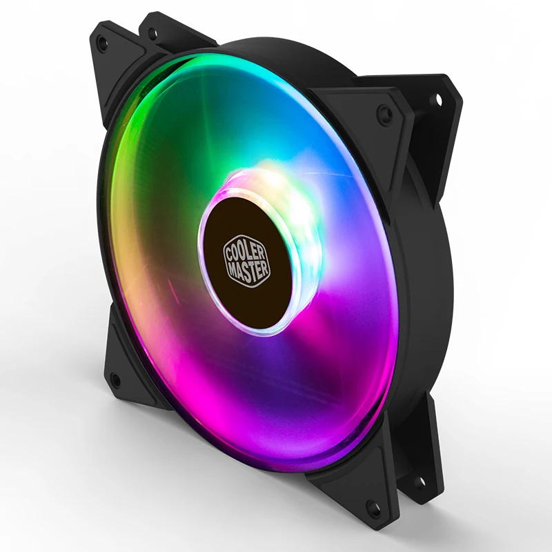 Cooler Master MF140 ARGB 14 см RGB чехол для компьютера PC охлаждающий вентилятор для процессора кулер радиатор водяного охлаждения 140 мм ШИМ тихий вентилятор