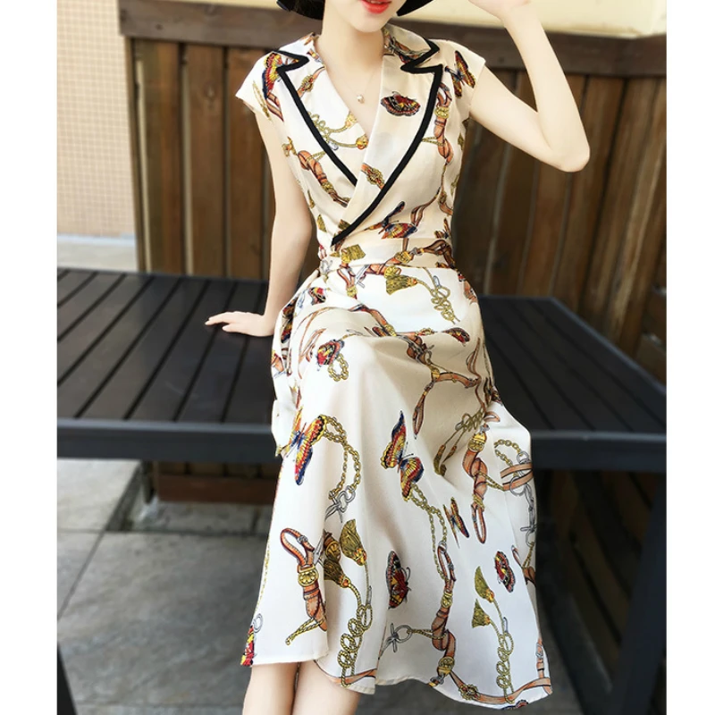 

Women Summer Elegant Dress High Quality Party Dress