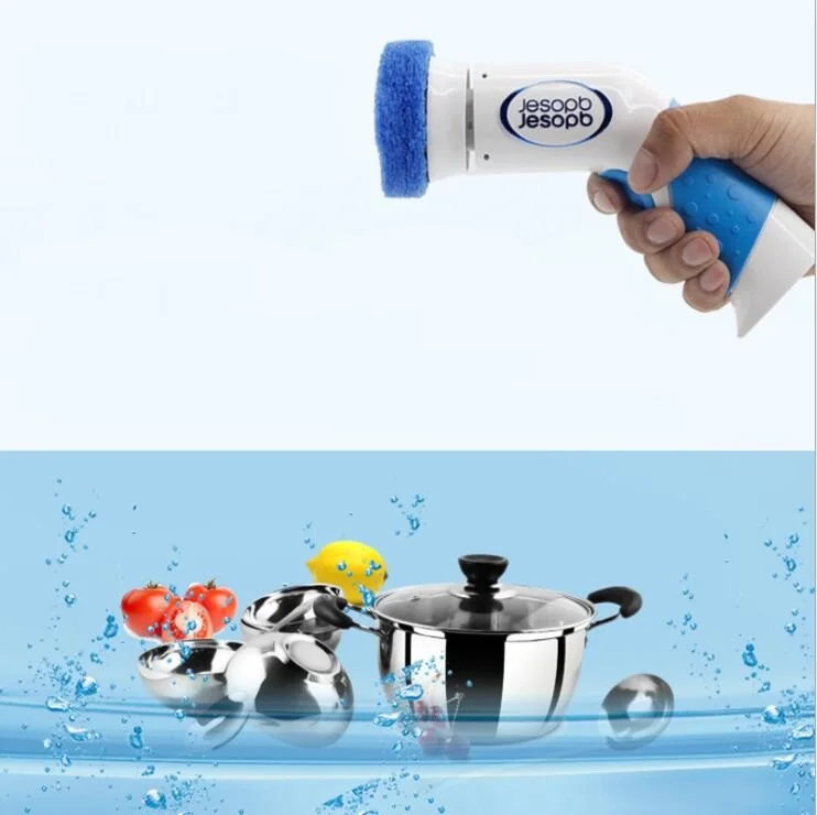 

3 in 1 Electric Cleaning Bowl Brush Family Kitchen Washing Tool Plastic Pot Pan Dish Cleaning Brush Scrubber Cleaning Supplies