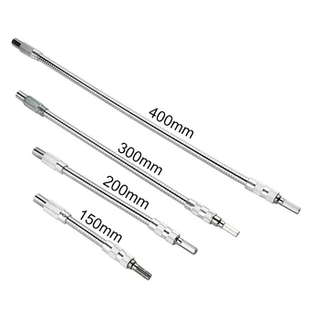 

150mm/200mm/300mm/400mm Metal Universal Charging Electric Drill Flexible Shaft 300 Degree Bending Shaft Power Tool Accessories