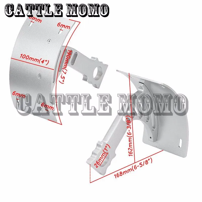 Tag кронштейн изогнутые задние вертикальный Номерные знаки для мотоциклов Рамки крепление тег ЧПУ Алюминий для Honda CBR 600RR 2005 06 07-12 1000RR 2004-2013