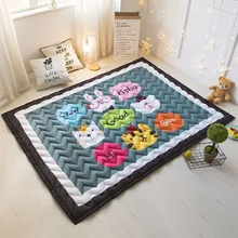 Мультяшный коврик стеганый коврик толстый коврик мат «татами» Детская комната игровой ползающий ковер прямоугольные коврики и ковры для дома гостиной