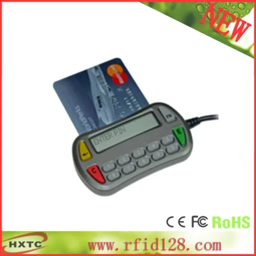 

USB 14keys ACR83 PINeasy with keypad display screen Support Secure PIN Entry (SPE) ISO7816 Card with sdk +2PCS SLE4442 Cards