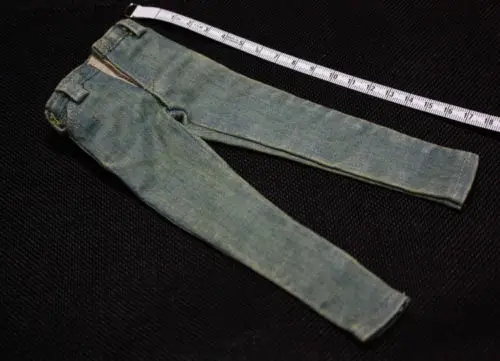 

1/6 scale Male Blue Pants Nostalgic Light Blue Jeans For 12'' Male Action Figure