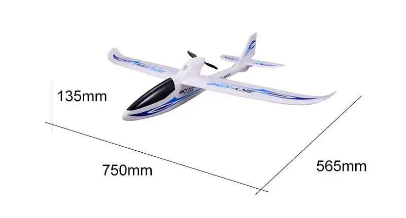 WLtoys F959 Sky-king 2,4G 3CH размах крыльев RC радиоуправляемый самолет с дистанционным управлением летательный аппарат с фиксированным крылом самолет наружные игрушки Дрон
