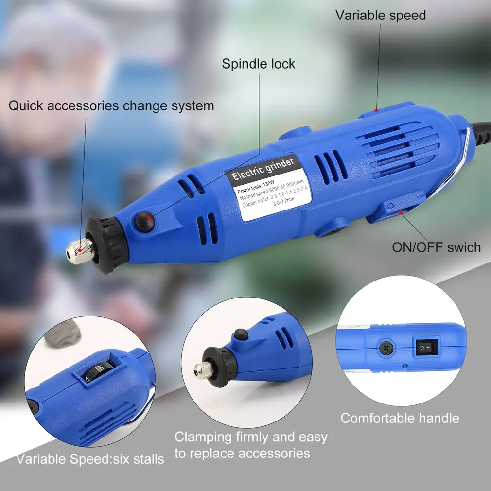 

40PCS Engraving Pen Electric Drill Kits Electric Rotary Tool Grinder Tool Variable Speed Rotary Tool Grinding Machine