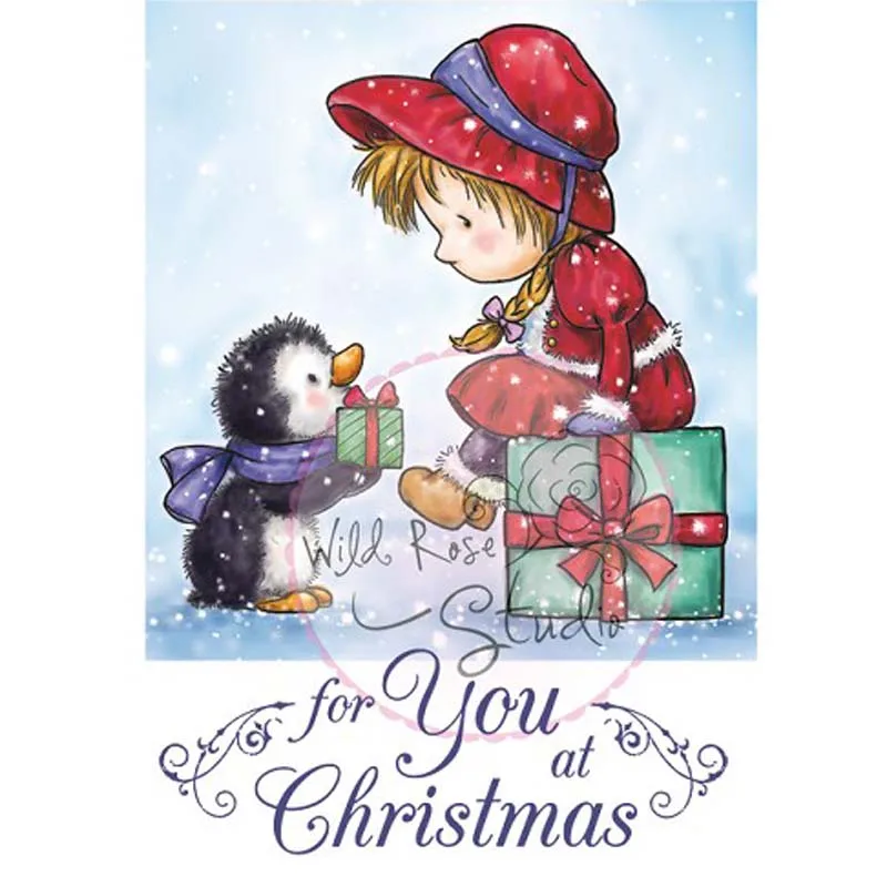 

Wild Rose Rubber Silicone Clear Stamps for Scrapbooking Tampons Seal Background Stamp Card Making Christmas gifts