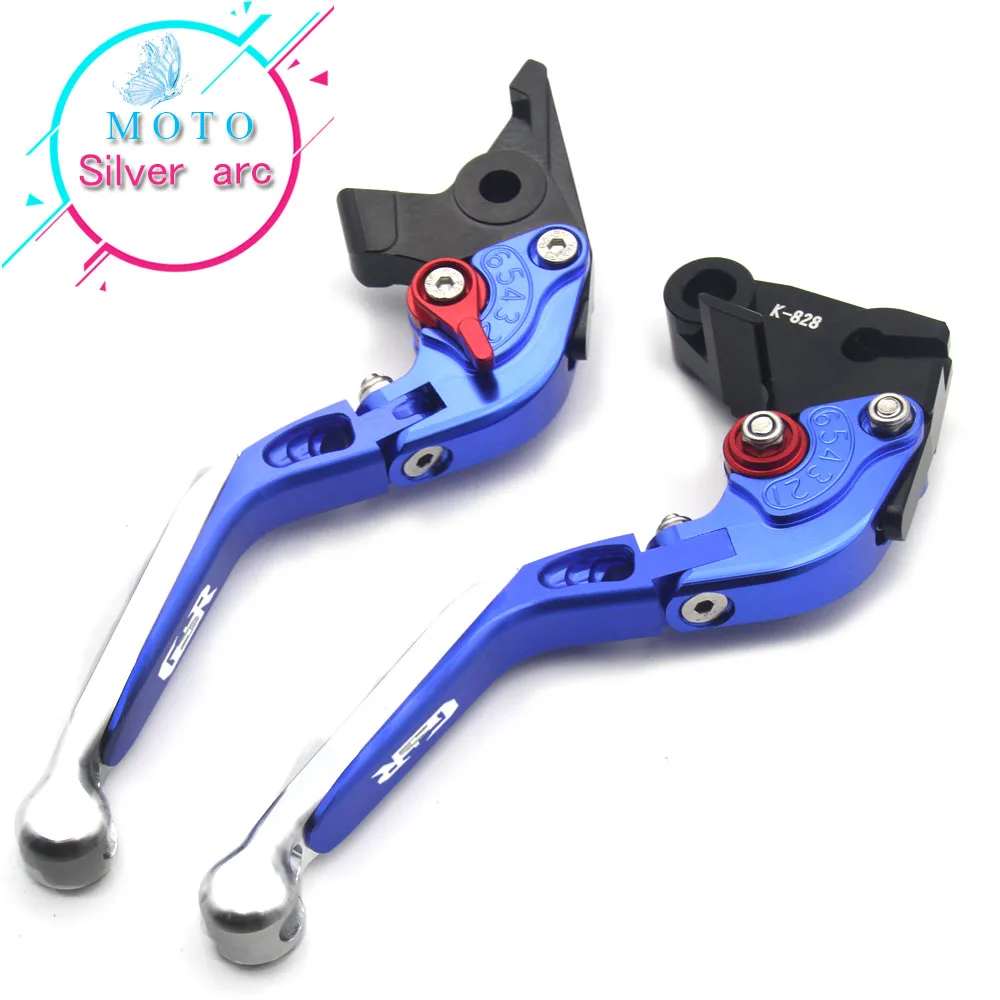 CNC palancas para SUZUKI GSR 750 400 nuevo 600 plegable ajustable extensible motocicleta frenos embrague