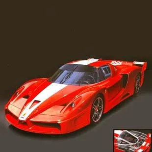 

Assemble Car Model 92211 1/24 FXX Engine Cockpit Perspective Limited Edition