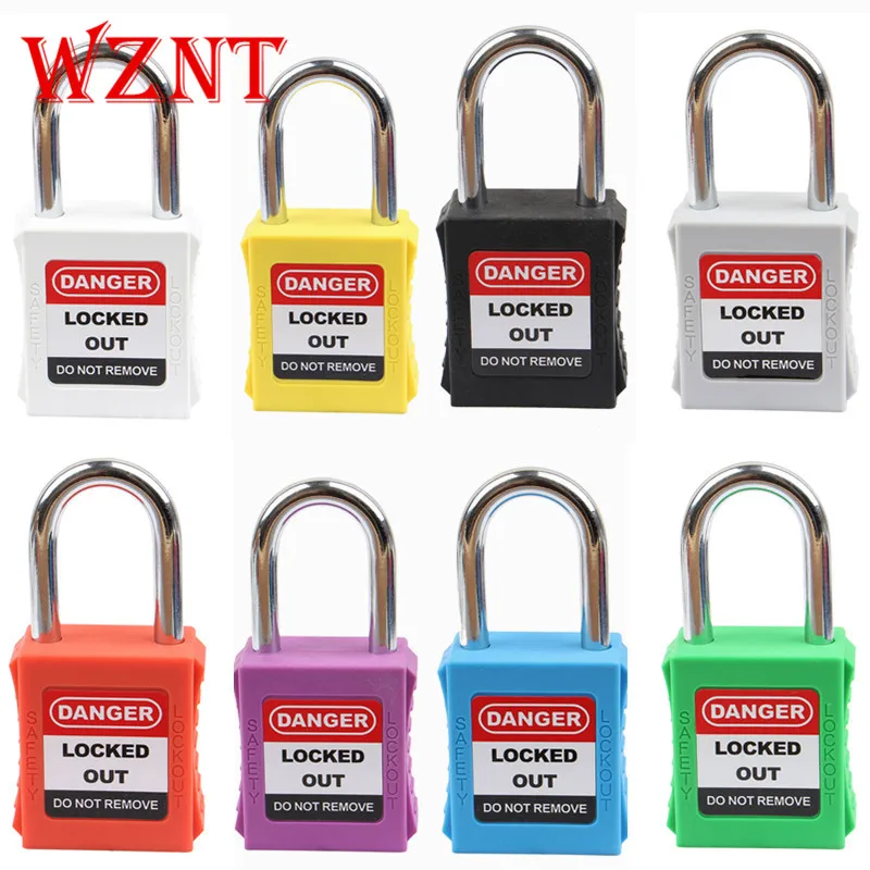 2pc free shipping Loto 38mm Color Different Security Lock Safety