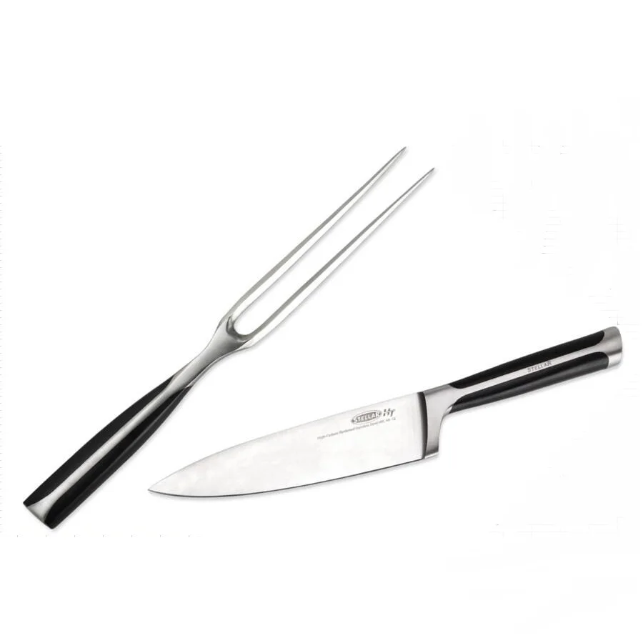 Garfos de Carne Cozinha do Agregado Ferramentas de Churrasco Garfo para Churrasco de Frango Garfo de Aço 430 Aço Inoxidável Grandes da Familiar Ferramenta Churrasco Assado Zsp1212105