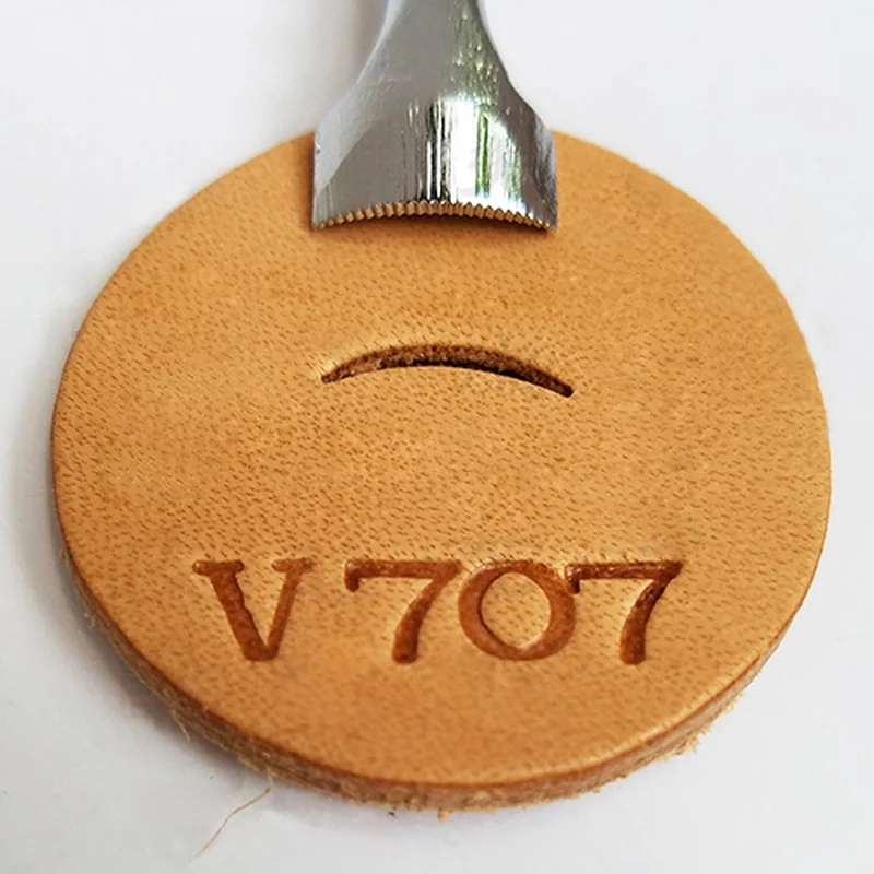 

Japan CRAFT leather carving printing Stamping tool V707